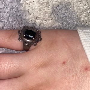 Black diamond ring